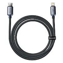 Кабель Baseus Crystal Shine Series Type-C to Lightning 20W 2m Black (CAJY000201), фото 8