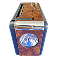 Портативный радиоприемник Everton RT-715 с фонариком, Bluetooth FM USB SD, фото 5