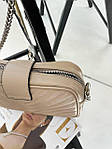 Жіноча сумка-клатч Guess Penelope Beige (бежева) torba0016 красива стильна модна містка top, фото 4