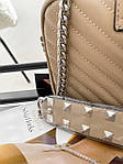Жіноча сумка-клатч Guess Penelope Beige (бежева) torba0016 красива стильна модна містка top, фото 6