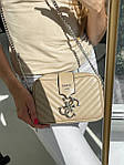 Жіноча сумка-клатч Guess Penelope Beige (бежева) torba0016 красива стильна модна містка top, фото 7
