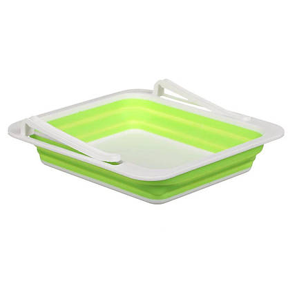 Додатковий складаний контейнер для холодильника JM-626 STORAGE BOX силіконовий, фото 3