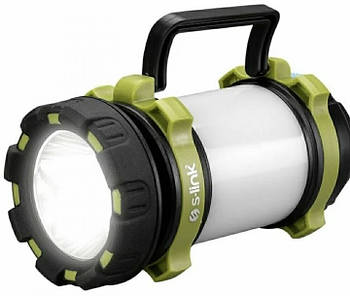 Лiхтар світлодіодний кемпінг S-link SL-F261 5W Led 3000mAh USB+павербанк
