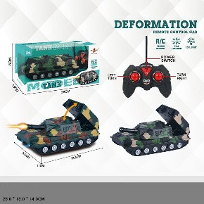 Танк арт. 869-19 р/к, 2кольори, світло, короб. 28*13*14см