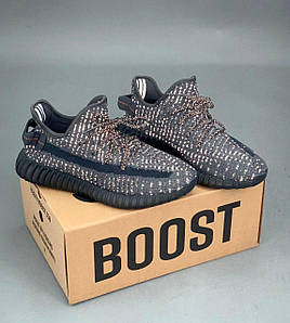 Чоловічі Кросівки Adidas Yeezy Boost 350 V2 Black 41-42-43-44