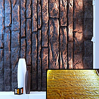 Форма "Гротхен" (0,24 м²) для панелей под декоративный камень - полиуретановые гибкие формы