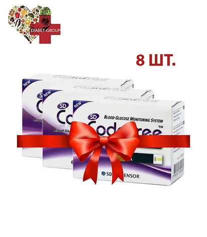 Тест-смужки SD CodeFree 8 паковань, фото 1