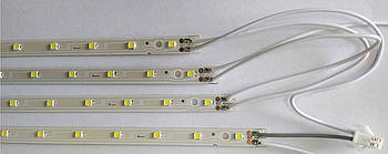 Комплект лінійок для LED світильника PRISMATIC 6400 К 48W 12V ремкомплект для світлодіодної панелі (4штх12Вт)