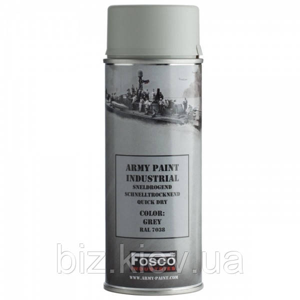 Фарба маскувальна FOSCO Camouflage RAL 7038 Grey сіра матова