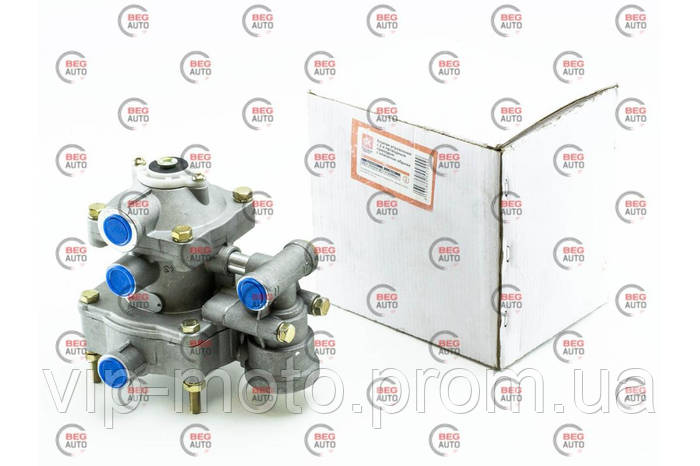 Клапан КАМАЗ,ЗИЛ упр.тормозами прицепа с 2-пров.приводом с клапаном ...