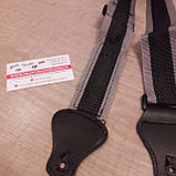 Ремінь для електрогітари акустичної класичної гітари чорний з медіаторами, фото 8