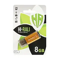 Флеш память Hi-Rali Stark Series HI-8GBSTGDGold 8 GB