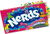 Wonka Nerds Rainbow - Американские конфеты - драже Вонка Нердс, 7 вкусов Радуга, 141 грамм