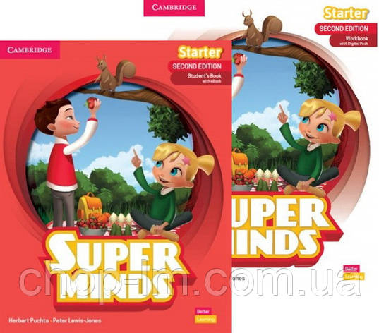 Комплект Super Minds (2nd Edition) Starter Student's Book with eBook + Workbook (Підручник + зошит), фото 1