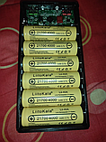 Powerbank 2 USB 6x21700 / 18650 / Корпус Повербанк з швидкою зарядкою + бездротова QC3.0 22.5W + 15W, фото 7