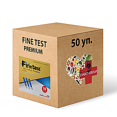 Тест-смужки Finetest premium 50 — 50 паковань