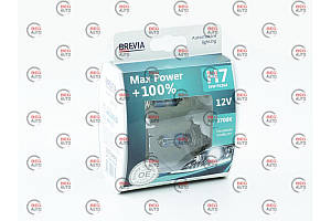 Лампа Н7 12V 55 W BREVIA Max Power+100%(2шт)