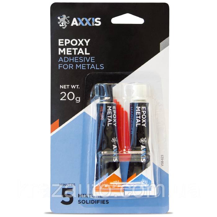 Клей для металу Epoxy-Metal AXXIS Польща VSB-023, фото 1