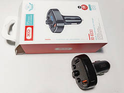 FM модулятор + ЗУ QC3.0 (XO) BCC03