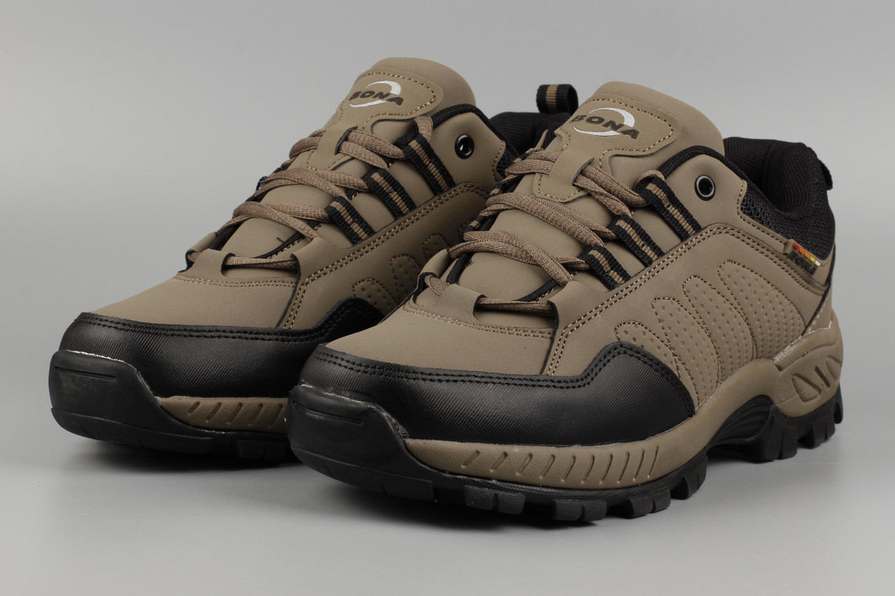 Кросівки чоловічі хакі Bona 906T Бона Розміри 41 43 45