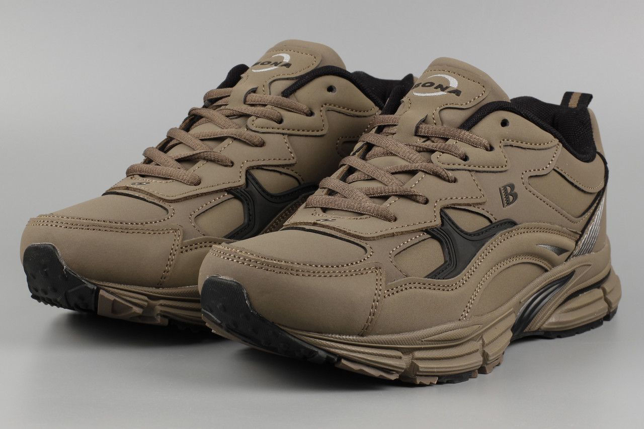 Кросівки чоловічі хакі Bona 911T Бона Розміри 41 44 45 46