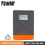 Контроллер заряду Рowmr mppt 30a 12v 24v до 75 вольт, фото 5