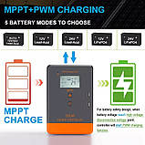 Контроллер заряду Рowmr mppt 30a 12v 24v до 75 вольт, фото 6
