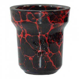 Чаша для кальяну Solaris Adam - White (Адам) Red