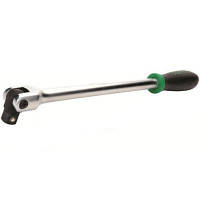 Ключ Toptul вороток із шарніром 1/2" 600 мм з гумовою ручкою (CFKA1624)