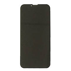 Захисне скло PRIVACY GLASS Анти-шпіон iPhone 14 Чорне тех пак