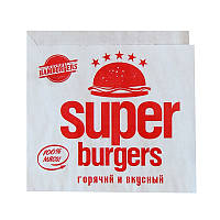 Упаковка для гамбургера "Super Burgers" 8.33