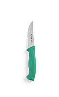 Нож HACCP для овощей, зелёный, 130 мм HENDI 842317