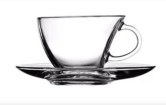 Набір чайний Pasabahce Penguen прозорий 12 предметів 230 мл скло (98396)