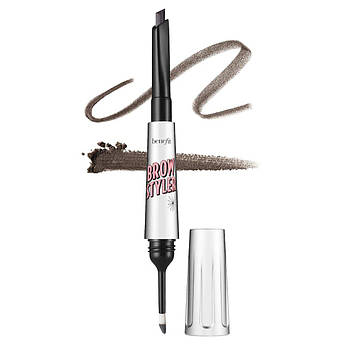 Восковий олівець + пудра для брів Benefit Pencil & Powder For Brows 4 Warm Deep Brown 0.3 + 0.75 г