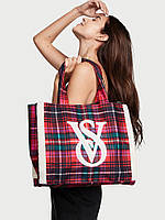 Клетчатая сумка Victoria's Secret Plaid Tote