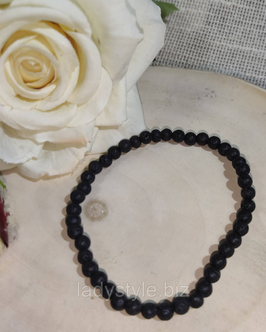 Браслет с шунгитом от студии LadyStyle.Biz