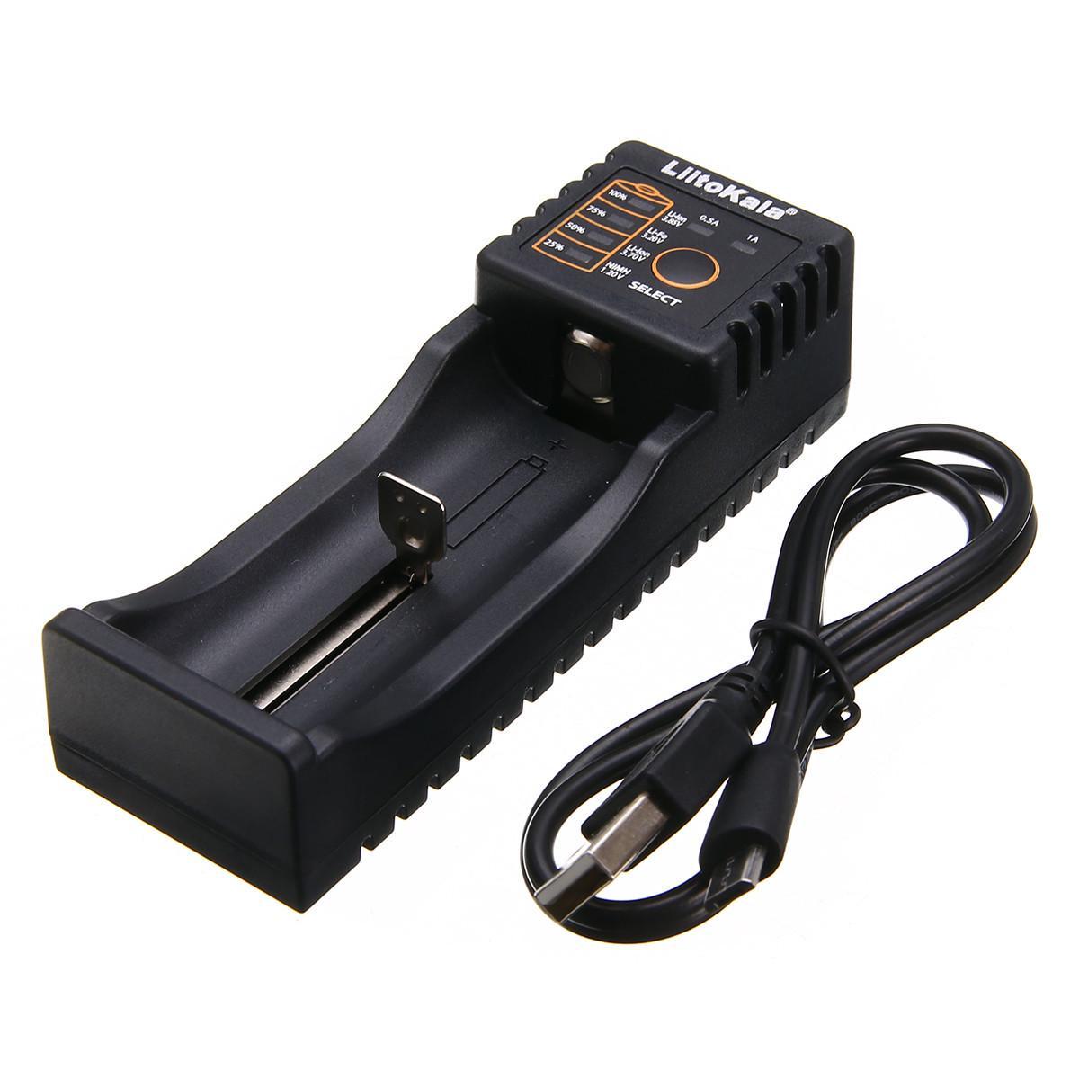 Зарядний пристрій для Li-Ion/Li-Fe/Li-HV/Ni-Mh/Ni-Cd LiitoKala Lii-100, powerbank