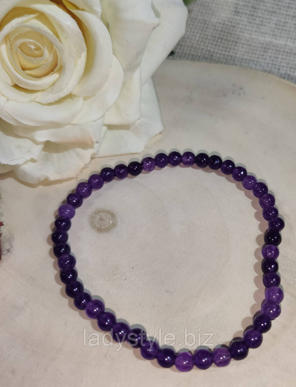 Браслет з аметистом від студії LadyStyle.Biz, фото 1