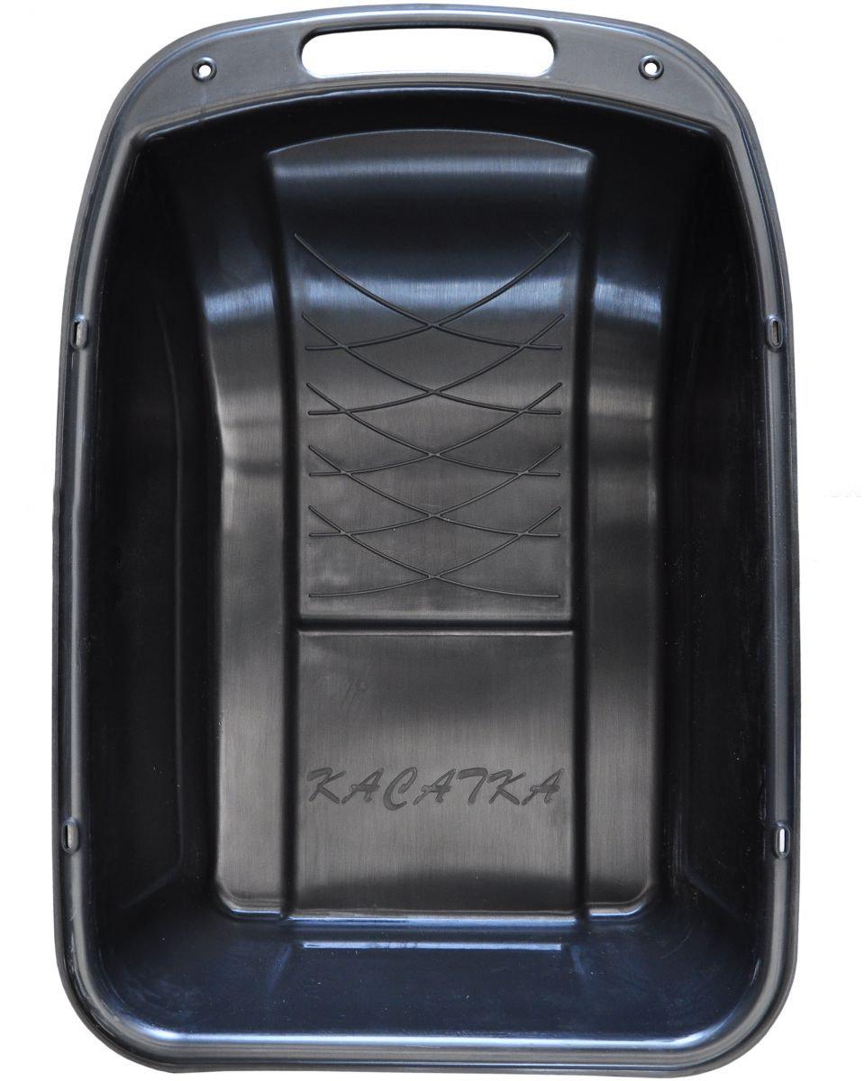 Санки волокуші для зимової риболовлі - Касатка С-2 - Чорні - 75х51х24cm