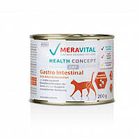 Mera Vital MVH Gastro Intestinal 12 шт по 200г (Мера Витал Гастро Интестинал) корм для котов при расстройствах