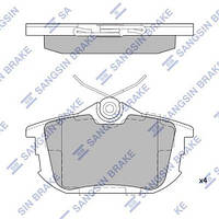 Тормозные колодки дисковые S40 V40 Carisma Sangsin SP1531