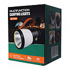 Лампа-ліхтар акумуляторна ZJ-1158 із сонячною батареєю. Кемпінговий ліхтар-лампа, фото 10