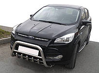 Передній захист кенгурятник WT003 (нерж) Ford Kuga 2017-