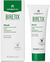 Маска себорегулирующая для проблемной кожи лица Biretix Mask Sebum- Regulating Contabria Labs 25 мл