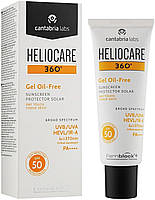 Гель солнцезащитный матирующий для лица Cantabria Labs Heliocare 360 Gel Oil-Free Dry Touch SPF50 50 мл