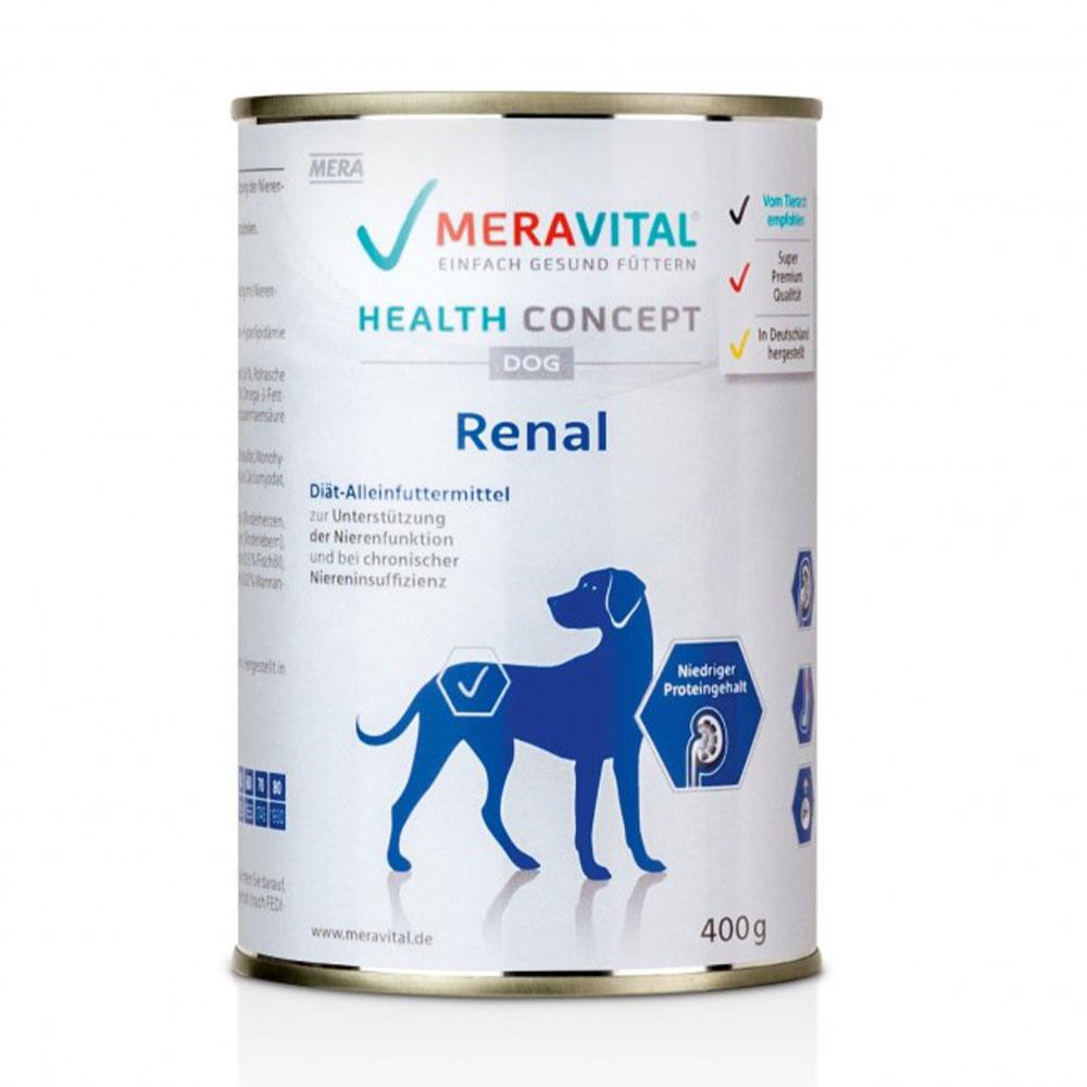 Mera Vital MVH Renal 12 шт. по 400 г (Мера Вітал Ренал) консерви корм для собак під час хвороб нирок