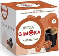 Кофе в капсулах Dolce Gusto Gimoka Americano 16 шт Италия Нескафе Дольче Густо