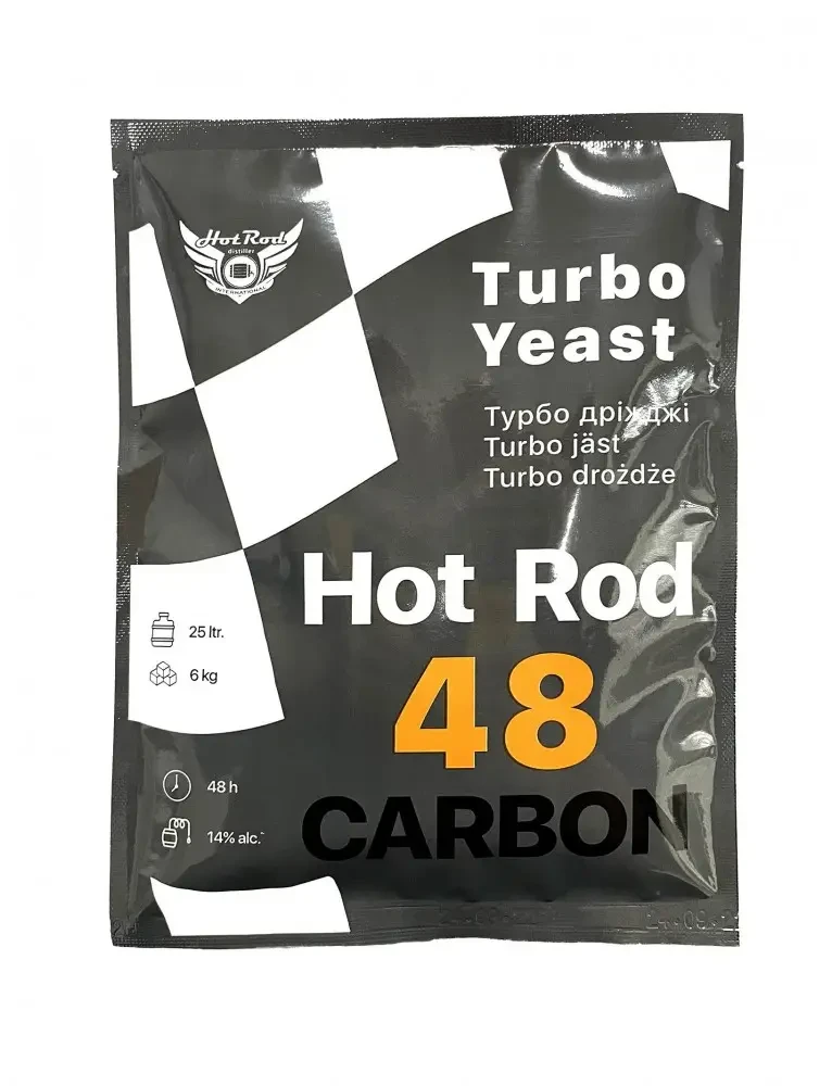 Турбо дрожжи HOT ROD 48 CARBON