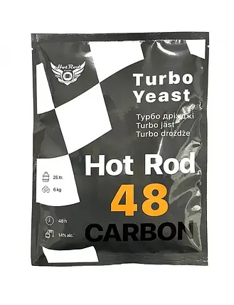 Турбо дрожжи HOT ROD 48 CARBON, фото 2