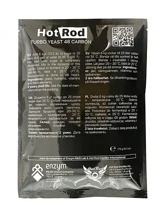 Турбо дрожжи HOT ROD 48 CARBON, фото 2